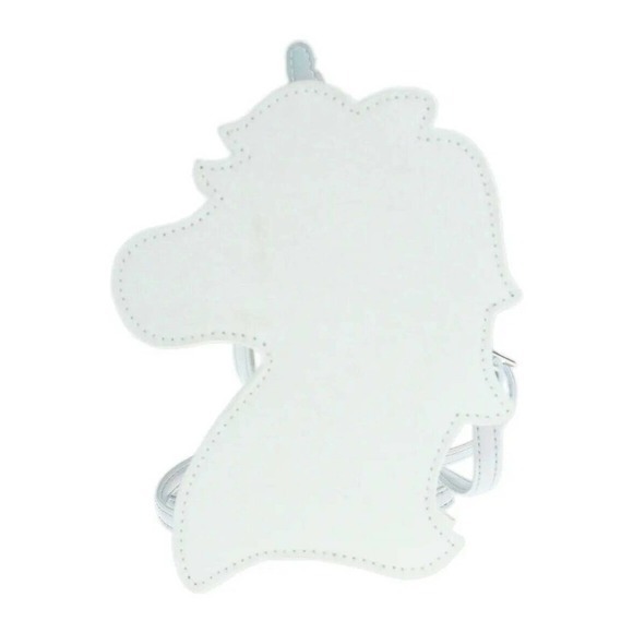 CAPELLI NEW YORK Glitter Unicorn Crossbody Bag - Picture 2 of 3